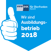 Wir sind Ausbildungsbetrieb 2017 - IHK Oberfranken Bayreuth