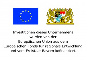 Hinweisschild EU+Bayern